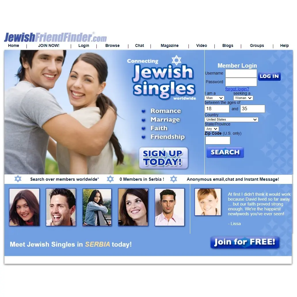 Best Jewish Dating Sites - Jewish Friend Finder review