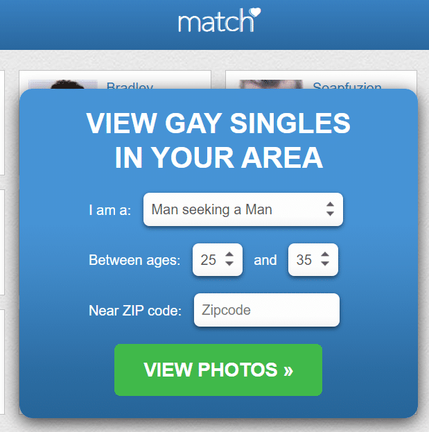 Best gay dating site - match.com review